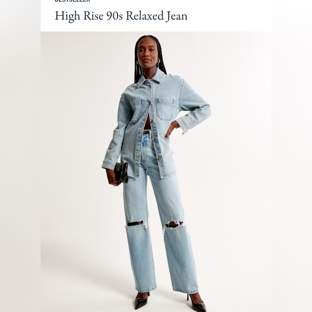 Abercrombie 90s Relaxed Jean